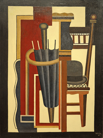 Umbrella and Bowler Fernand Leger